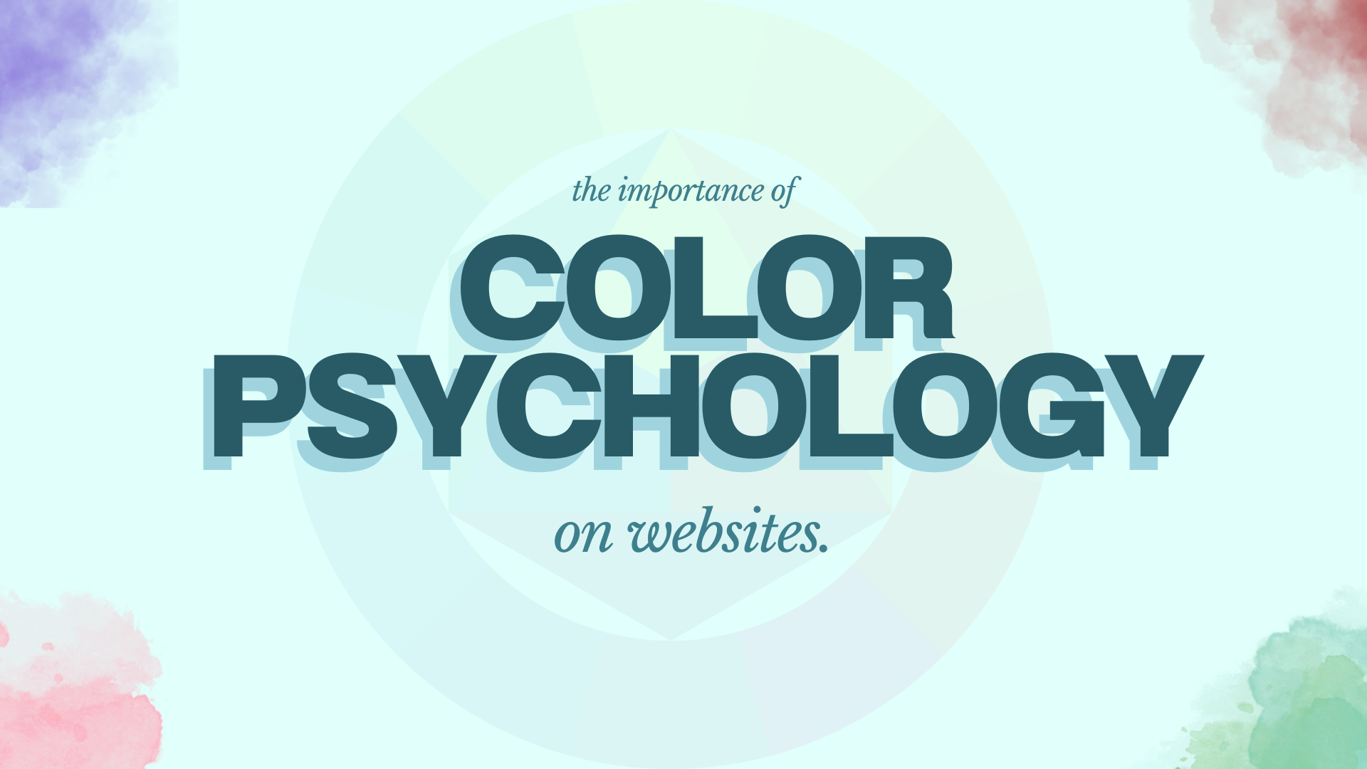 Colors on websites: Beyond Aesthetics (Part I) Finding out why colors ...