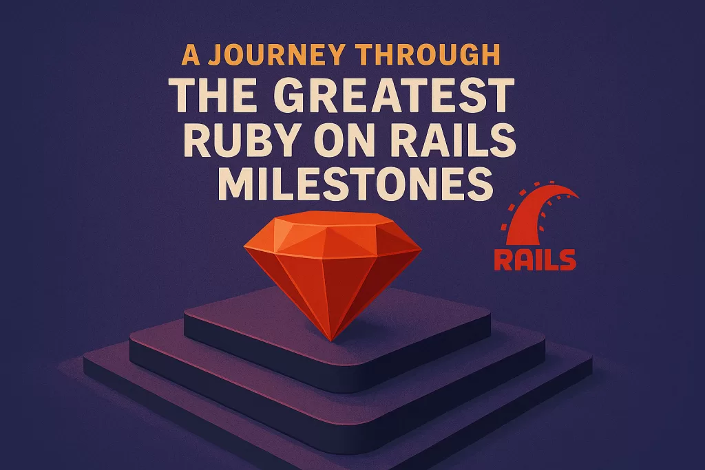 a journey through the greatest ruby on rails milestones