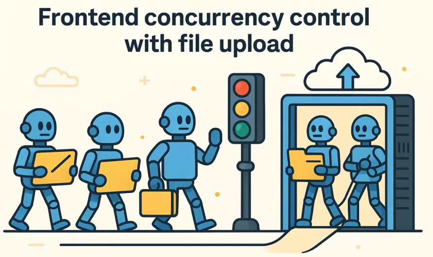 [Tech Pills] Frontend concurrency control (with S3 file upload) A practical guide to implementing sequential, batched, and streamed uploads with concurrency primitives and mutex locks